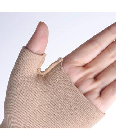 Wrist & Thumb Support Sleeve - Compression Arthritis Gloves for Carpal Tunnel Relief Pain & Fatigue - Unisex - Ideal for Sports Typing RSI - X-Large - Buy Online on GoSupps.com