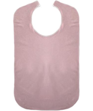 Cre9tive Waterproof Adult Bib - Stylish Pink Eating Apron for Seniors | International Shipping Available - Buy Online on GoSupps.com