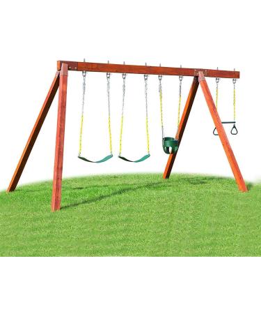 Seleware Stainless Steel Swing Hanger - Durable 90mm x M10 Hooks for Wooden & Steel Girders - Perfect for Yoga Basebag & Veranda Swings - Set of 2 - Buy Online on GoSupps.com