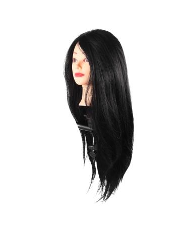 Minkissy Show window puppet practice practice doll model practice the training of head hair hairstyling model Exercise head for exercise dolls can be ironed hair doll plastic