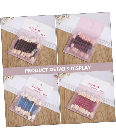 VINTORKY 40pcs Sponge Stick Mini Cosmetic Brushes Eyeshadow Application Brush Glitter Eyeshadow Plastic Abs - Buy Online on GoSupps.com