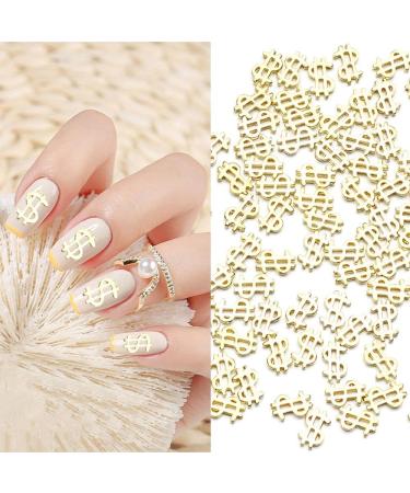 Girl Manicure Tools For Women Nail Charms Nail Accessories Dollar Sign Nail Art Stickers 3D Nail Decals - Buy Online on GoSupps.com