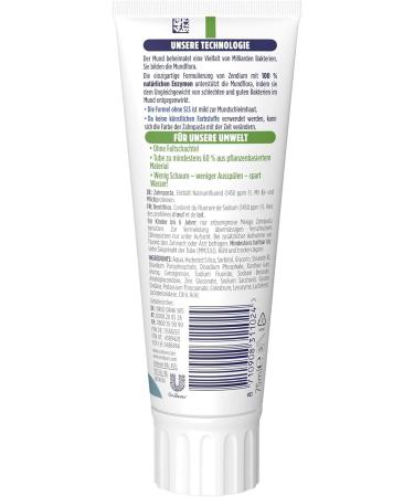 Zendium Toothpaste Gentle White - Organic Formula with Proteins & Enzymes | 75ml Pack - Buy Online on GoSupps.com