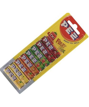 Pez Fruit Mix Refills 6 Pack 51g - Buy Online on GoSupps.com