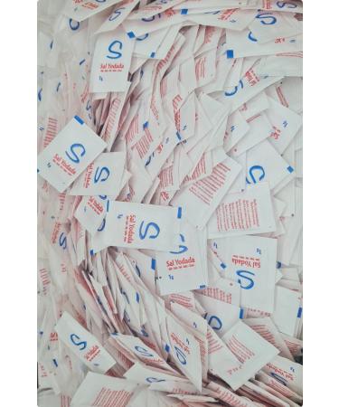 100 x Salt Yodada Individual Condiment Sachets - Handy Mini Packets