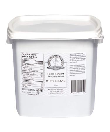 Confectioners Choice White Rolled Fondant. 2.5 kg