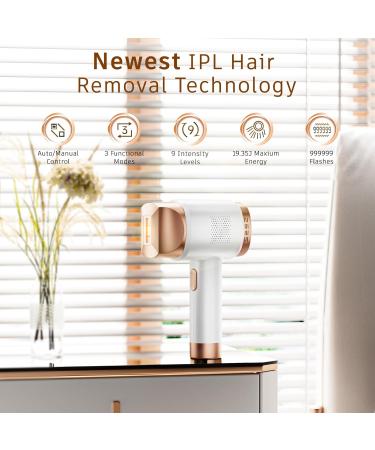 Aopvui IPL Laser Hair Removal Device for Women & Men - At-Home Whole Body Hair Remover | International Shipping Available - Buy Online on GoSupps.com