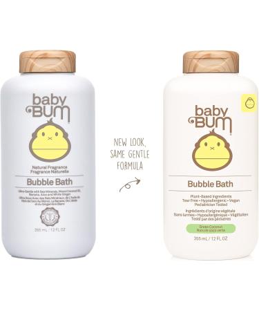 Baby Bum Bubble Bath - Natural Fragrance - Tear Free Soothing Vegan Pediatrician green coconut - 355 mL - Buy Online on GoSupps.com