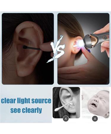 USB Rechargeable Earwax Remover with Replaceable Tips - Gentle Electric Ear Aspirator for Deep Cleaning - Suitable for Kids and Adults - Buy Online on GoSupps.com