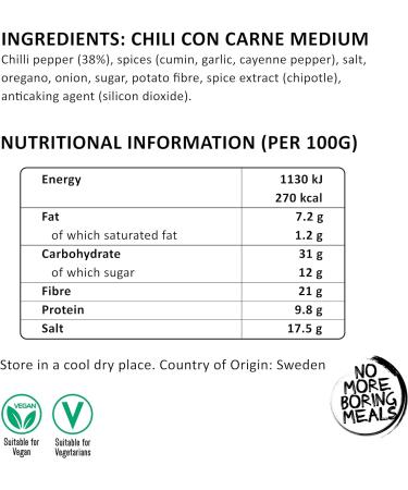 Santa Maria Chili Con Carne Seasoning Spice Mix 28 g - Buy Online on GoSupps.com