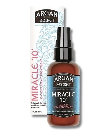 Argan Secret Miracle 10 Leave in Treatment 180 ml Moisturizing care for all hair types - Buy Online on GoSupps.com