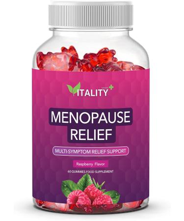 Menopause Relief with Evening Primrose Oil Gummies Supplement Pack of 60 - Supports Hormone Balance & Hot Flash Relief with Starflower Oil & Vitamin C D3 B6 - Bone Health & Immune Support - Buy Online on GoSupps.com