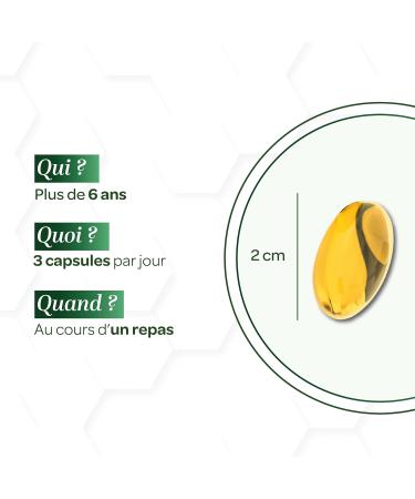 SUPERDIET - OMEGA 3 - DHA - EPA - Heart function - Wild fish oil - Nutritherapy - Packaged in France - 45 capsules - Buy Online on GoSupps.com