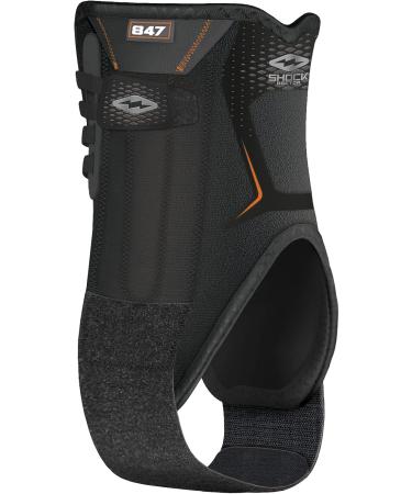 Shock Doctor Ankle Stabilizer with Flexible Support Stays - Black (Small) - Buy Online on GoSupps.com