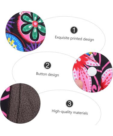 Buy ABOOFAN 6-Piece Reusable Menstrual Inserts - Washable Overnight Fabric Pads | Eco-Friendly Mama Inserts - 25x7cm - Buy Online on GoSupps.com