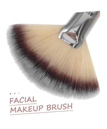 FRCOLOR 16 Pcs Loose Powder Brush Set | Makeup Brush Set for Setting Powder Concealer & Facial Blending | Soft Wood Fan Brushes for Flawless Makeup - Buy Online on GoSupps.com