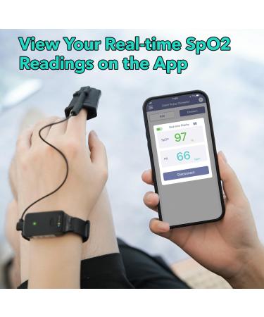Buy SleepO2 Wrist Recording Pulse Oximeter - Continuous SpO2 Monitor for Overnight Tracking | Sleep Report & Raw Data by EMAY - Buy Online on GoSupps.com