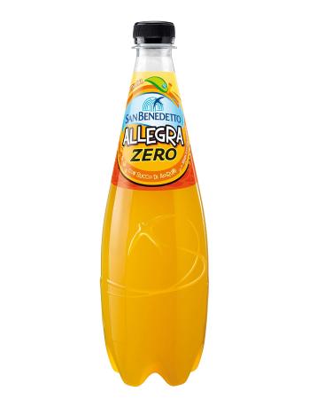 San Benedetto San Benedetto Allegra Aranciata Zero PET sans sucre 0 75 l Limonade Orange sans sucre 6 x
