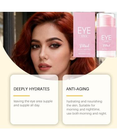  JASUBAI Retinol eye balm stick eye balm for dark circles and puffiness firming and refreshing eye serum instant firming anti-aging cream and - Buy Online on GoSupps.com