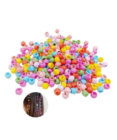 Mini hair clips hair pearls clip 200 pieces hair clips colorful pearl hair clips small hair clips plastic hair cling mix rainbow pearl clip hair clips for children girls women accessories
