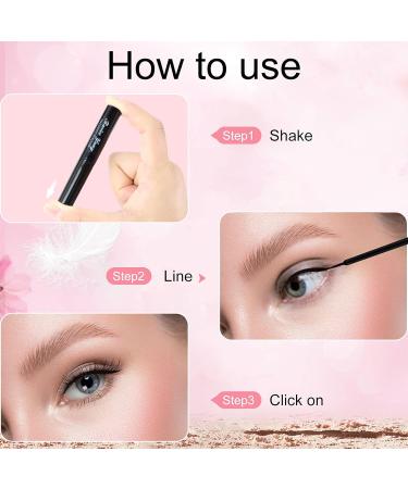 Magnetic Eyelashes with Eyeliners Kit - 8 Pairs 3D/6D Natural Look No Glue Needed - International Shipping Available - Buy Online on GoSupps.com