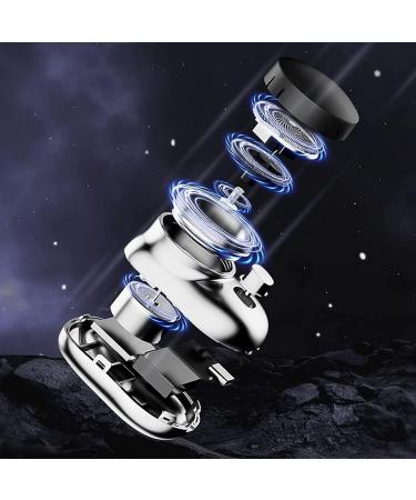 Portable Mini Electric Razor for Men - Wet and Dry, USB Rechargeable Shaver - Pocket Size, One-Button Operation - Ideal for Home, Travel - Gift for Men (B-Black) - Buy Online on GoSupps.com