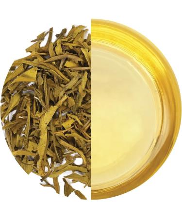 CHAIZONED Detox Green Tea Loose Leaf - 100% Pure Green Tea Leaves Sourced from India - Non Bitter Antioxidant Rich & Immunity Boost (25+ Cups) - Resealable Ziplock Pouch - 50g (1.7 oz) Virgin Green Tea - Buy Online on GoSupps.com
