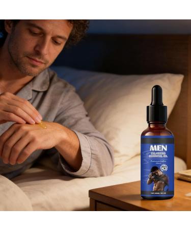  Generisch Men's Massage Oil - 30ml - Soothing and Toning Natural Gel - Men's Enhancement Oil - For Increased Size - Longer Lasting and More Intense Performance - Buy Online on GoSupps.com