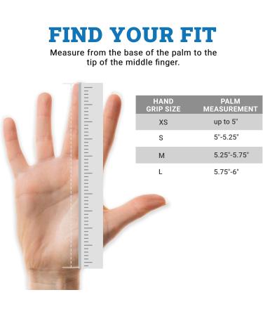 Gibson AthleticSummit Grip Mens High Bar Hook and Loop - Small - Buy Online on GoSupps.com