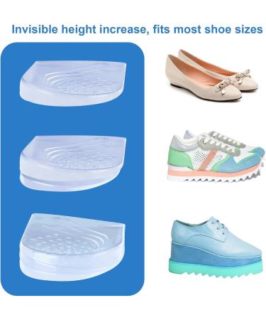 3-Layer Adjustable Heel Wedge Inserts for Over Supination | Pronation Correction Insoles for Bow Legs & Foot Alignment - Size S (W 4-7.5) M (6-7 - Buy Online on GoSupps.com