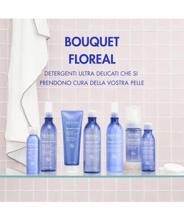 Melvita Gentle and Natural Cleansing Foam - Light and Airy Texture - Captivating Floral Scent - Eco Friendly - Suitable for All Skin Types - 150ml - Flower Bouquet Range - Buy Online on GoSupps.com