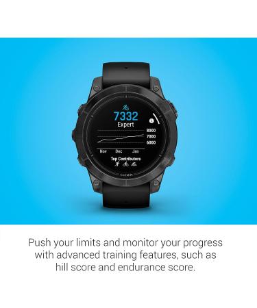 Garmin Epix Pro Gen 2 Smartwatch 47mm - Slate Gray/Black Band - High Performance - Buy Online on GoSupps.com