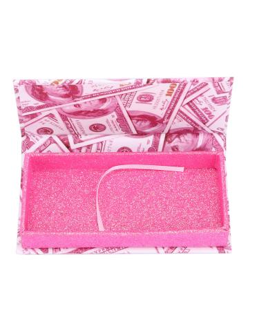 2pcs Pack of Pink False Eyelashes with Magnetic Storage Boxes | Empty Eyelash Organizer for Easy Travel & Display - Buy Online on GoSupps.com
