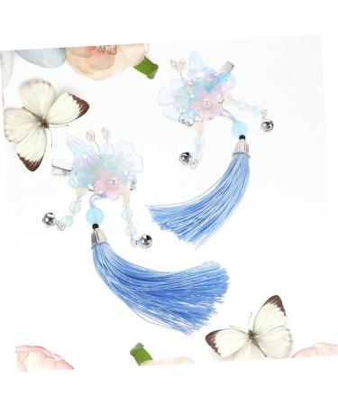 Ipetboom 1 Pair Butterfly Hair Clip Temperament Hair Clip Hair Styling Accessories Chinese Hair Accessories Hair Barrettes Hair Clips for Thick Hair Alloy Child China Pearl - Buy Online on GoSupps.com