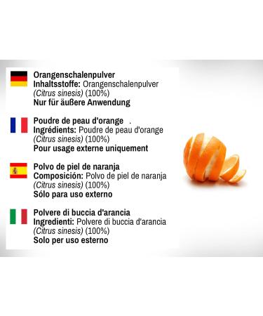 Dr. Wakde's Orange Peel Powder 500g - Pure Raw Ayurvedic Herb | Vegan, No Additives | Same Day Dispatch - Buy Online on GoSupps.com