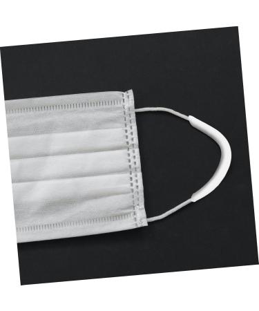 Minkissy 20 Pairs Anti-Snag Ear Hooks | Reusable Silicone Mask Bracket & Tube Holder | White Ear Protectors for Stress Relief - Buy Online on GoSupps.com