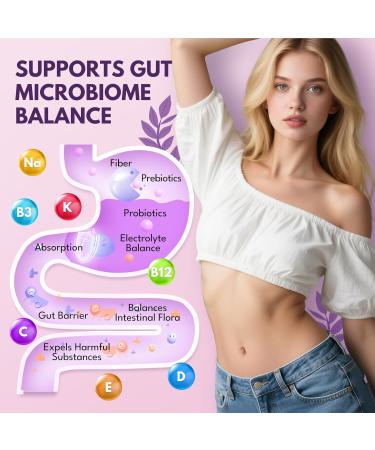 Fiber Gummies for Adults - Sugar Free Fiber Supplement 7g All in 1 Probiotic 60 Billion CFU & Prebiotic with Digestive Enzymes Inulin Psyllium Vitamin Support for Gut & Digestive Health 90 Ct - Buy Online on GoSupps.com