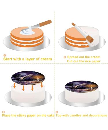 17-Piece Harry Potter Cake Topper Set | Edible Fondant Decor & Accessories for Birthday Cakes | 20cm Tortendeko for Young Girls - Buy Online on GoSupps.com