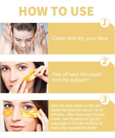 TITIMORE Under Eye Gel Patches 30 Pairs Collagen Hydrating Eye Pads 24K Gold Eye Masks Skincare for Dark Circles Eye Patches for Puffy Eyes and Bags Under Eye Treatment Masks for Women - Buy Online on GoSupps.com