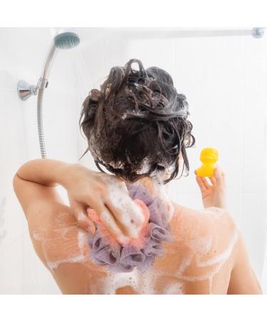 2pcs Exfoliating Bath Ball Set - Loofah Body Scrubber & Shower Sponge for Superior Bathing - Ideal Bathing Supplies for Ultimate Skin Care - Buy Online on GoSupps.com