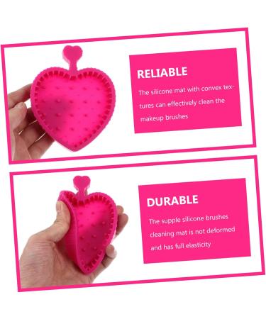 Angoily Makeup Brush Cleaning Pad Makeup Brush Cleaner Pad Makeup Gadgets Mat for Brush Cleaning Makeup Brush Mat Silicone Makeup Tool Cleaner Beauty Foldable Silica Gel Cleaning Supplies - Buy Online on GoSupps.com