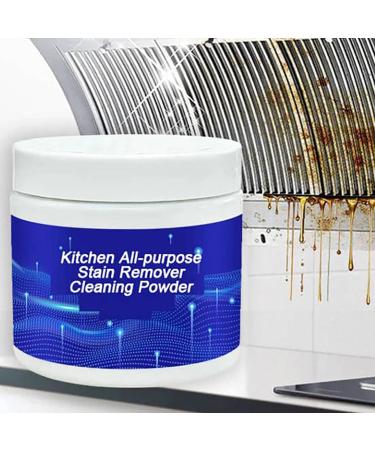 Kitchen All-Purpose Stain Remover Cleaning Powder Degreasing Cleaning Bubble Powder Multifunctional Strong Cleaning Agent Powerful Kitchen All-Purpose Cleaning Powder for Pots (2-250g) - Buy Online on GoSupps.com