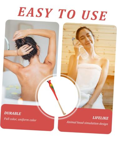 Frcolor 3ST Back Scratch Claw Massage Device - Premium Wood Back Puller & Shoe Open Massager for Adults - Unique Gift with Handcrafted Carvings - Buy Online on GoSupps.com
