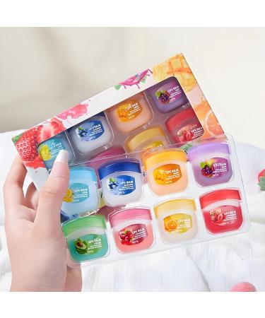 Fruit-Flavored Lip Glosses Set 8pcs Fruit Flavored Lip Care Set Lip Balm Lip Moisturizing Sets 8 Kinds Of Fruits Flavor LipMask 4-in-1 Mini Lips Balms for Moisturizing & Repairing (1Set) - Buy Online on GoSupps.com