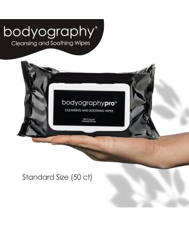 Bodyography Face It Cleansing Wipes - Soothing Makeup Remover & Nourishing Facial Wipes for All Skin Types - Fast International Shipping - Buy Online on GoSupps.com