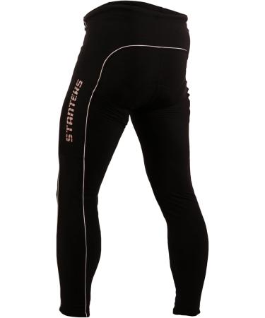 Buy STANTEKS Long Cycling Shorts with Coolmax Padding | Reflectors | Size 56-58 | Black - International Shipping Available - Buy Online on GoSupps.com