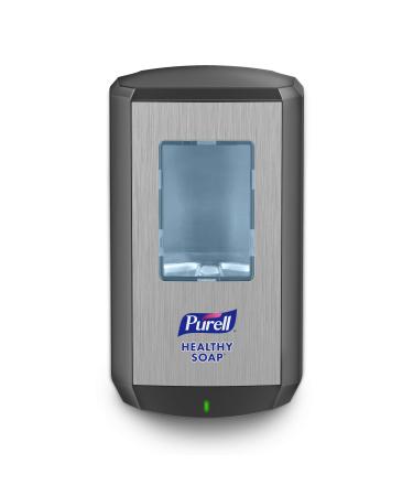 PURELL CS6 Touch-Free HEALTHY SOAP Dispenser  Graphite  for 1200 mL PURELL CS6 HEALTHY SOAP Refills (Pack of 1) - 6534-01 - Manufactured by GOJO  Inc.