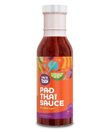 Yai's Thai Pad Thai Sauce 12 Ounce Bottle