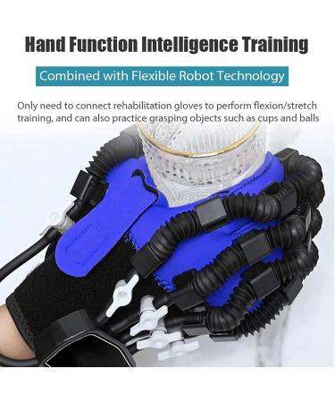 Finger Training Rehab Orthotics Protector Exoskeleton Manual Training for Stroke Hemiplegia Hand Function Recovery Relief Finger Cramps Right Large - Buy Online on GoSupps.com
