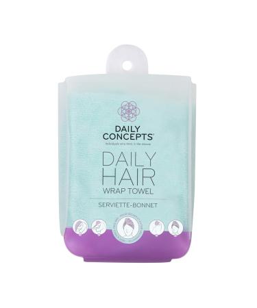 DAILY CONCEPTS Your Hair Towel Wrap - Luxurious Turquoise Hair Drying Solution for All Hair Types | Fast International Shipping - Buy Online on GoSupps.com